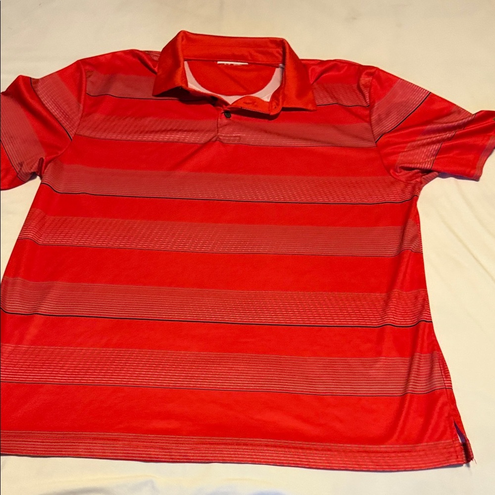 Grand Slam Vibrant Red Polo Shirt